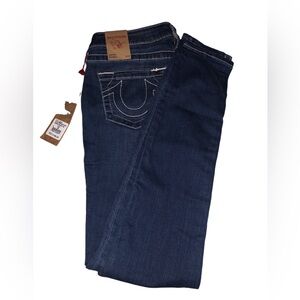 NWT True Religion Women's Jeans Size 28 Super skinny no flap Style 20003 $199
